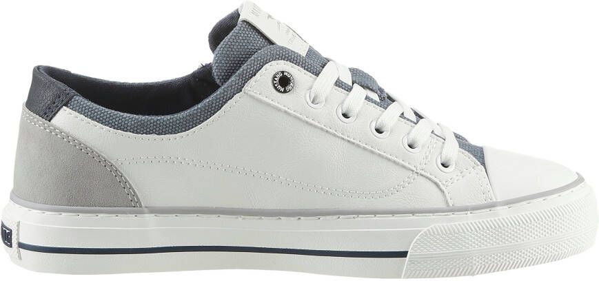 Mustang Shoes Sneakers met zijrits vrijetijdsschoen lage schoen veterschoen