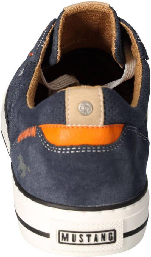 Mustang Shoes Sneakers vrijetijdsschoen lage schoen veterschoen met siernaad