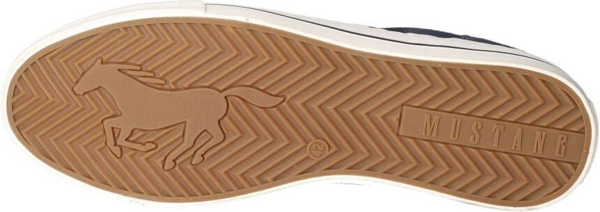 Mustang Shoes Sneakers vrijetijdsschoen lage schoen veterschoen met siernaad
