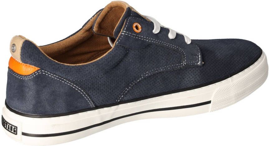 Mustang Shoes Sneakers vrijetijdsschoen lage schoen veterschoen met siernaad