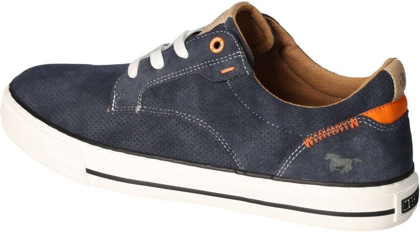 Mustang Shoes Sneakers vrijetijdsschoen lage schoen veterschoen met siernaad