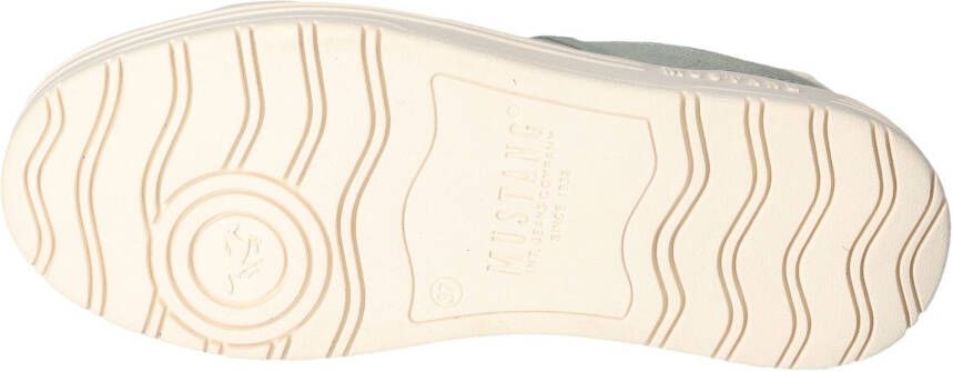 Mustang Shoes Sneakers met plateausool vrijetijdsschoen lage schoen veterschoen
