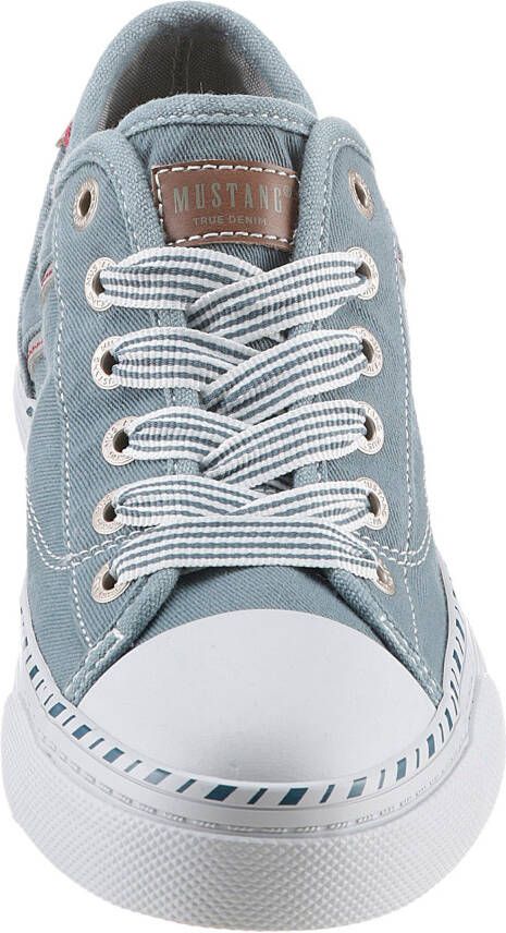 Mustang lage sneaker himmelblau - Foto 6