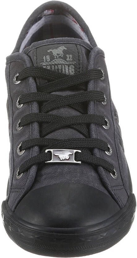 Mustang Shoes Sneakers vrijetijdsschoen lage schoen veterschoen met mustang merklabel