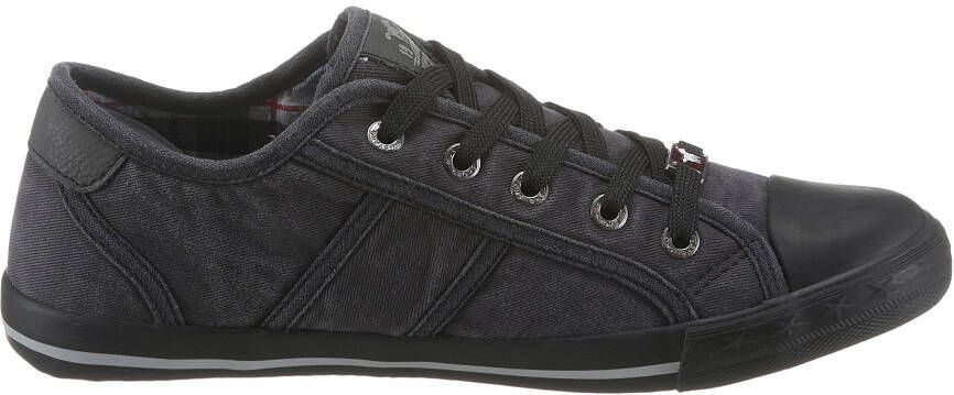Mustang Shoes Sneakers vrijetijdsschoen lage schoen veterschoen met mustang merklabel