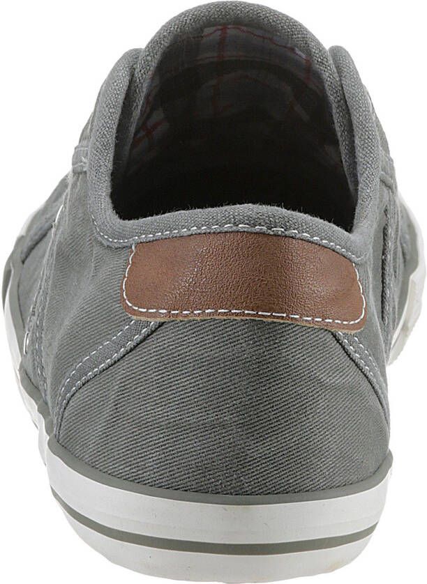 Mustang Shoes Sneakers met mustang merkembleem vrijetijdsschoen halfschoen veterschoen