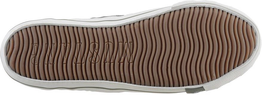 Mustang Shoes Sneakers met mustang merkembleem vrijetijdsschoen halfschoen veterschoen