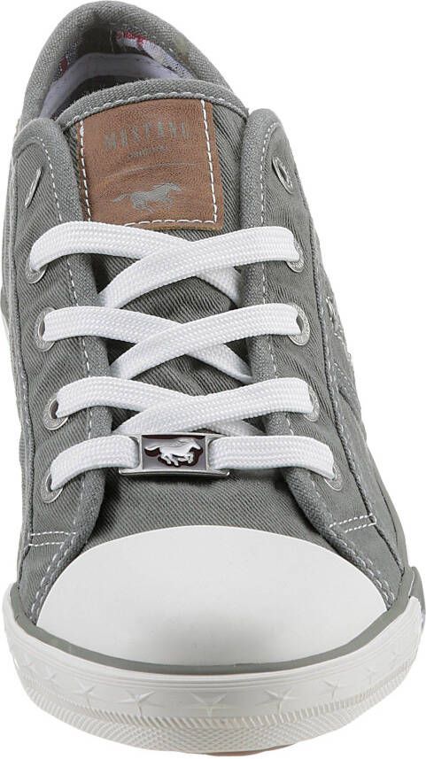 Mustang Shoes Sneakers met mustang merkembleem vrijetijdsschoen halfschoen veterschoen