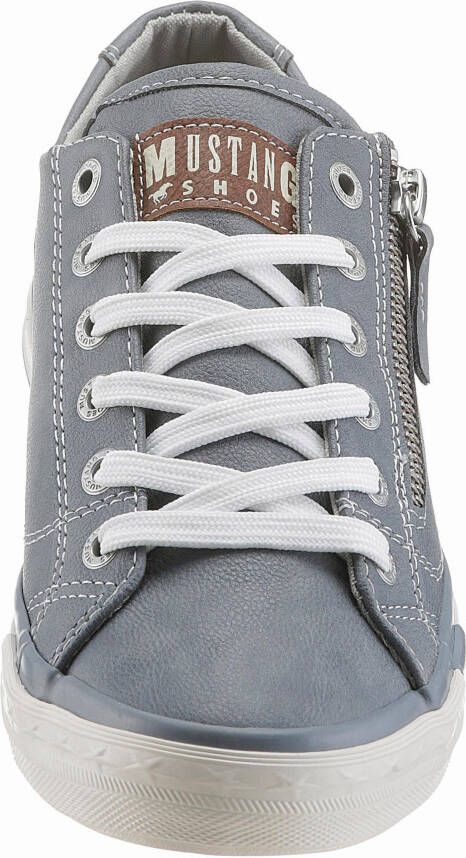 Mustang Shoes Sneakers met rits vrijetijdsschoen lage schoen veterschoen - Foto 6