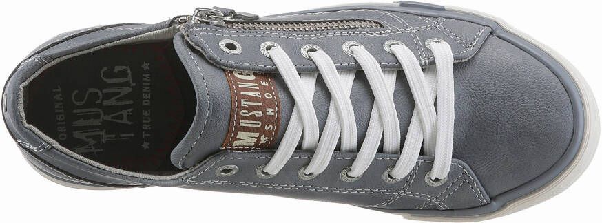 Mustang Shoes Sneakers met rits vrijetijdsschoen lage schoen veterschoen - Foto 8