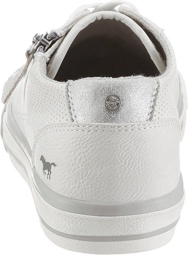 Mustang Shoes Sneakers met rits vrijetijdsschoen lage schoen veterschoen