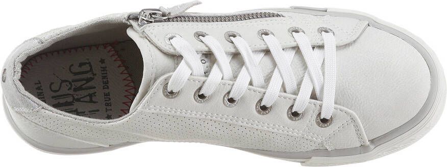 Mustang Shoes Sneakers met rits vrijetijdsschoen lage schoen veterschoen