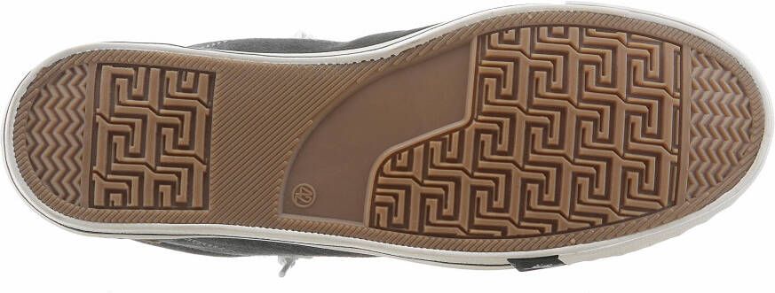 Mustang Shoes Sneakers veterschoen lage schoen vrijetijdsschoen met rubberen kap