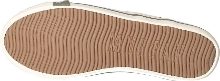 Mustang Shoes Sneakers High-Top-Sneaker Vrijetijdsschoen high top-sneaker veterschoen met label in de loopzool