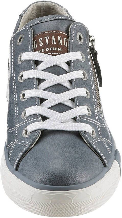 Mustang Shoes Sneakers met rits vrijetijdsschoen lage schoen veterschoen