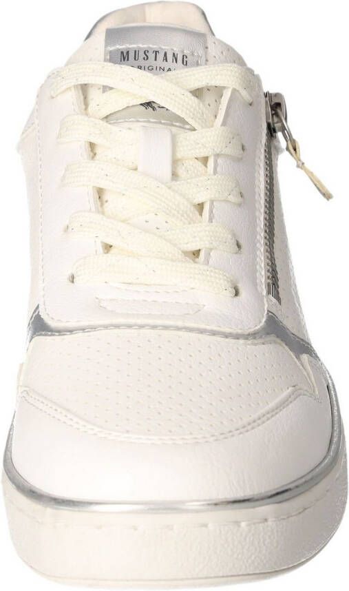 Mustang Shoes Sneakers plateausneaker veterschoen met rits