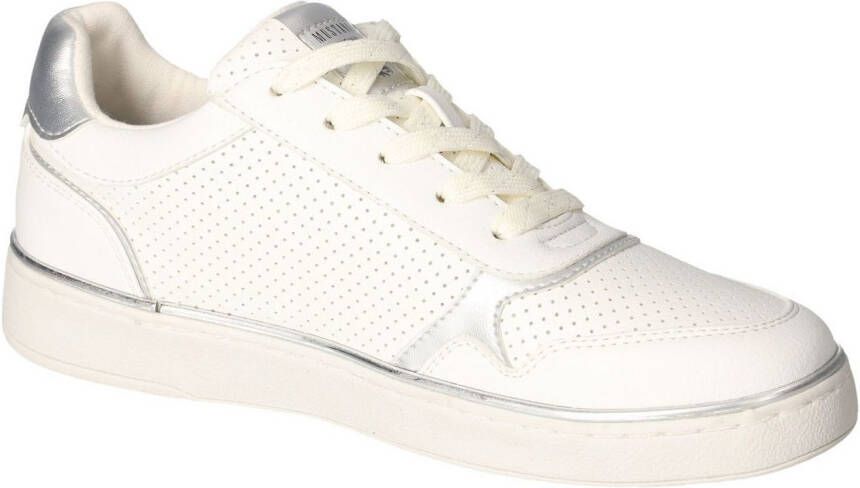 Mustang Shoes Sneakers plateausneaker veterschoen met rits
