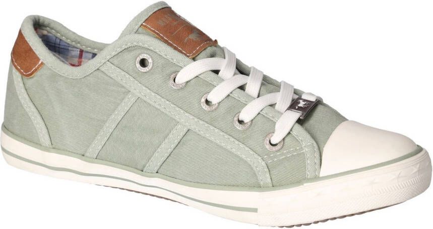 Mustang Shoes Sneakers vrijetijdsschoen lage schoen veterschoen met mustang merklabel