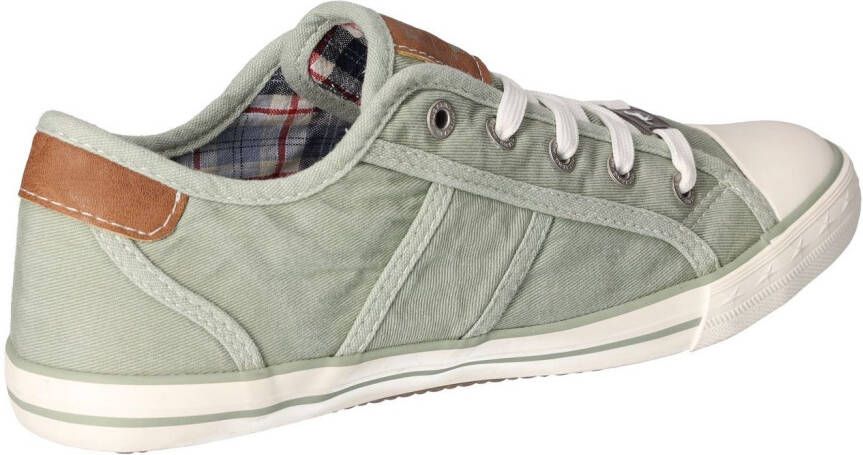 Mustang Shoes Sneakers vrijetijdsschoen lage schoen veterschoen met mustang merklabel