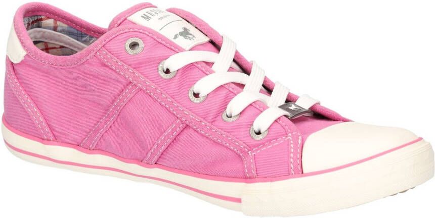 Mustang Shoes Sneakers vrijetijdsschoen lage schoen veterschoen met mustang merklabel