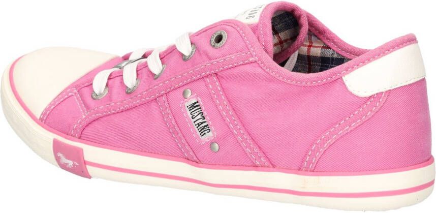 Mustang Shoes Sneakers vrijetijdsschoen lage schoen veterschoen met mustang merklabel