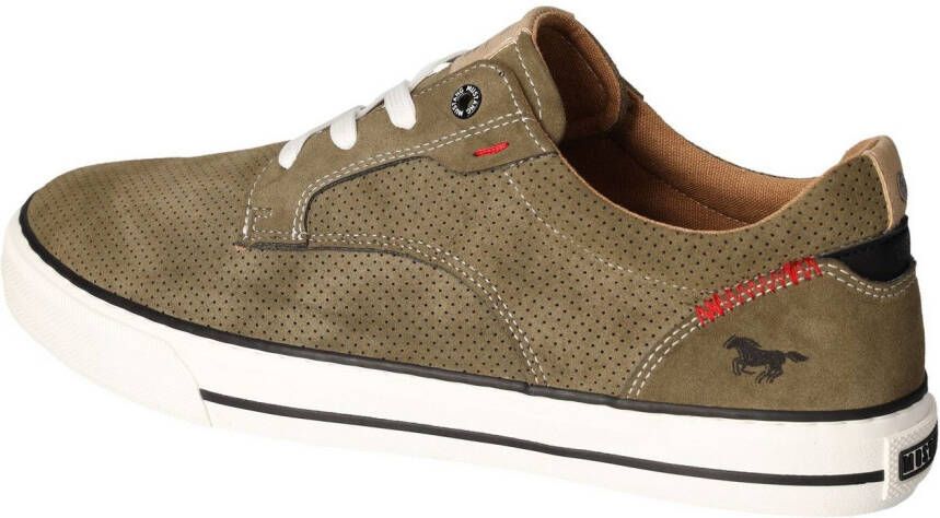Mustang Shoes Sneakers vrijetijdsschoen lage schoen veterschoen met siernaad