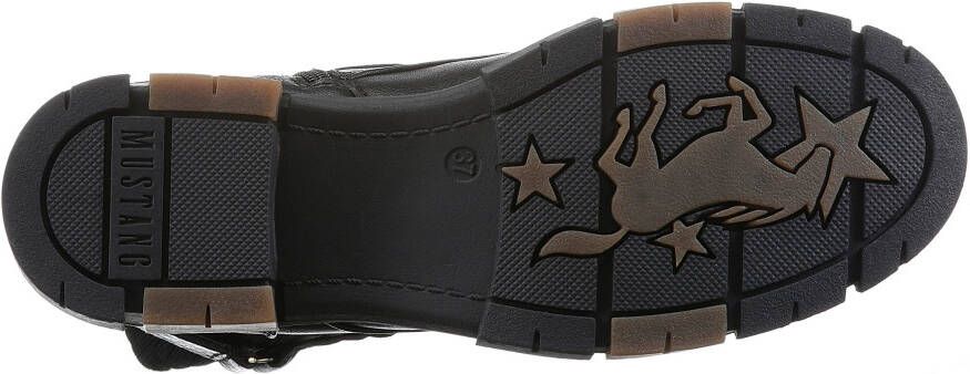 Mustang Shoes Veterlaarsjes Boots winterlaarzen met binnenrits