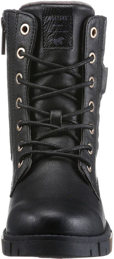 Mustang Shoes Veterlaarsjes Boots winterlaarzen met binnenrits