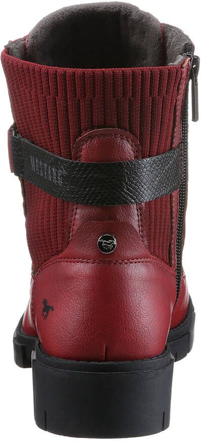 Mustang Shoes Veterlaarsjes Boots winterlaarzen met binnenrits