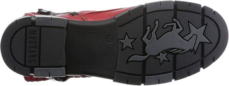 Mustang Shoes Veterlaarsjes Boots winterlaarzen met binnenrits