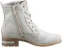 Mustang Beige Veterschoenen voor Dames Beige Dames - Thumbnail 14