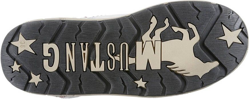 Mustang Shoes Winterlaarzen met faux-bont kraag in breedte g = breed