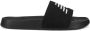 New Balance 200 Unisex Slippers BLACK WHITE - Thumbnail 3