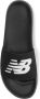 New Balance 200 Unisex Slippers BLACK WHITE - Thumbnail 5