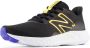 New Balance 411 V3 hardloopschoenen zwart geel blauw - Thumbnail 7