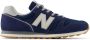 New Balance ML373 leren heren sneakers blauw Uitneembare zool - Thumbnail 8