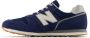 New Balance ML373 leren heren sneakers blauw Uitneembare zool - Thumbnail 11