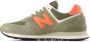 New Balance U574 Unisex Sneakers DARK OLIVINE - Thumbnail 3