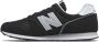 New Balance ML373 Heren Sneakers Zwart - Thumbnail 2