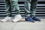 New Balance 574 sneakers donkerblauw cognac - Thumbnail 6