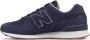 New Balance ML574EPA Mannen Marineblauw Sneakers Sportschoenen - Thumbnail 3