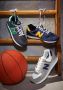 New Balance Logo Bimateriaal Sneakers Grijs Gray Heren - Thumbnail 8