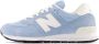 New Balance U574 Unisex Sneakers CHROME Blauw - Thumbnail 4