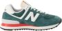 New Balance U574 M Sneakers Heren Donkergroen - Thumbnail 7