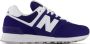 New Balance WL574FK2 Vrouwen Marineblauw Sneakers - Thumbnail 4
