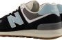 New Balance 574 sneakers zwart grijs lichtblauw - Thumbnail 10