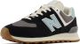 New Balance 574 sneakers zwart grijs lichtblauw - Thumbnail 9