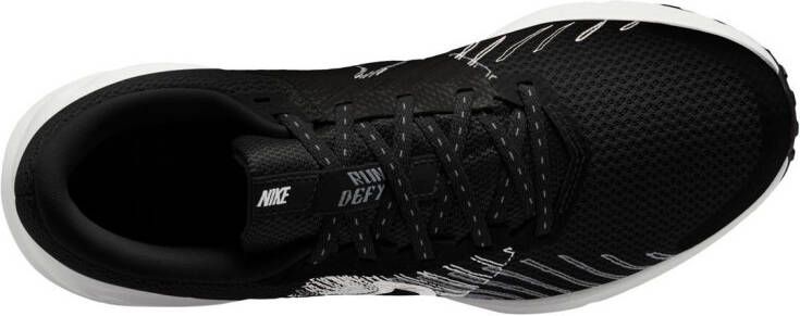 Nike Run Defy Black White-Wolf Grey Sneaker - Foto 6