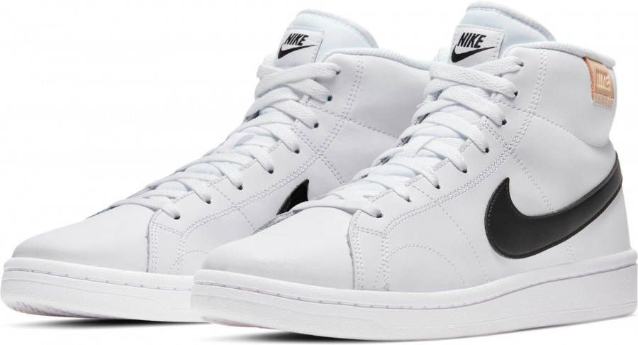 Nike Court Royale 2 Mid Sneakers Black White Onyx