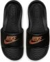 Nike W Victori One Slide Black Mtlc Red Bronze Black Schoenmaat 36 1 2 Slides CN9677 001 - Thumbnail 4